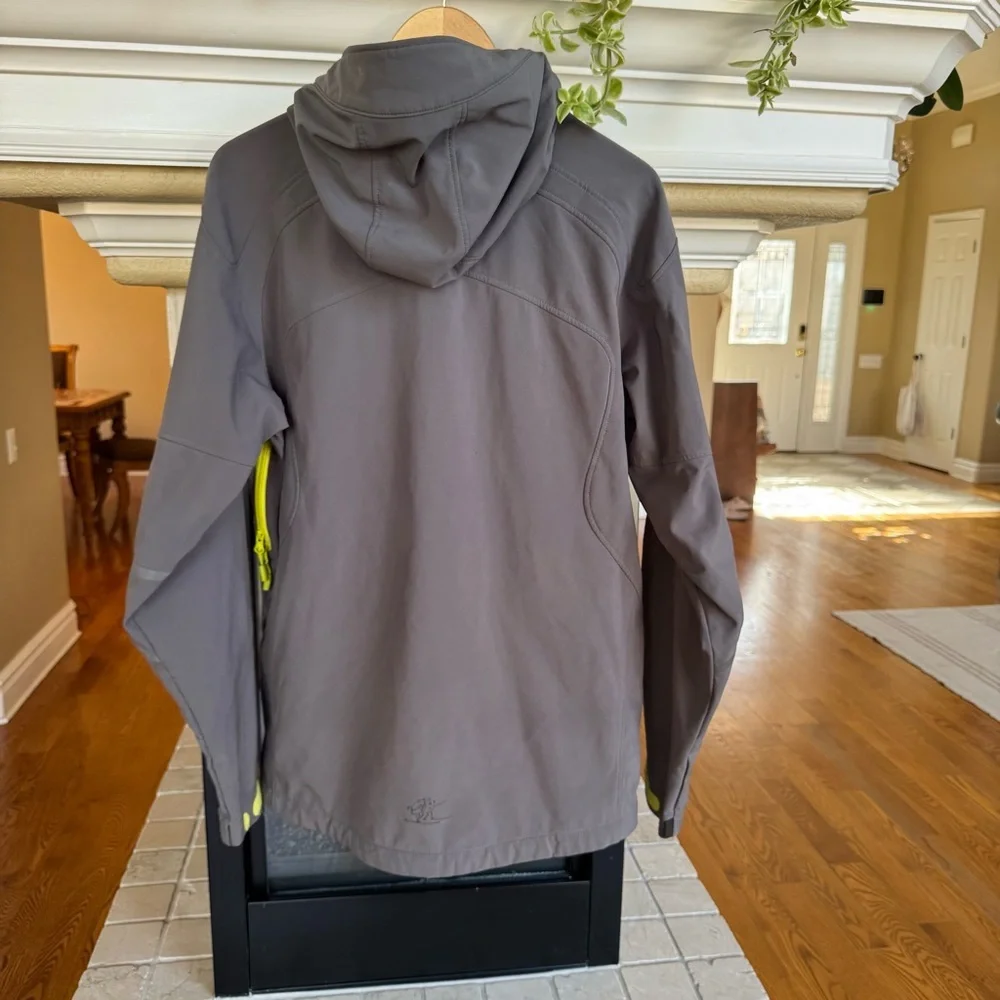 Bergans of Norway Ski Jacket Soft Shell Grey and Green‎ Large